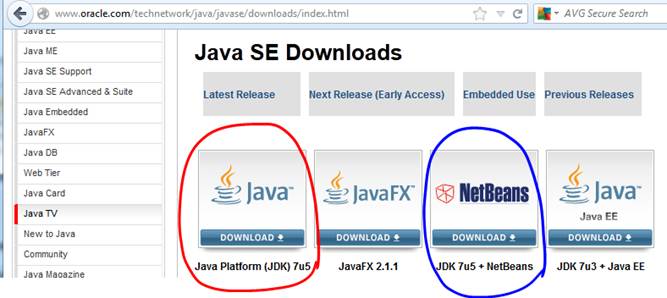 Java jdk 7.0 download