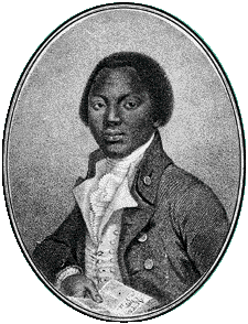 Portrait of Olaudah Equiano in 1789